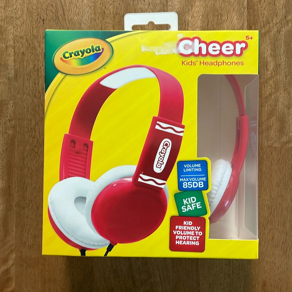 Crayola Headphones - Red and White
